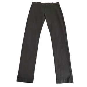J. Crew Gray Flat Front Flex Driggs Slim Fit Chino Pants Size 32 x 34